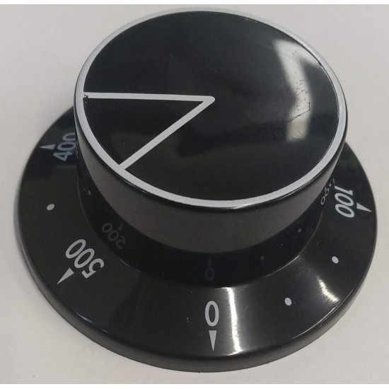 PIZZA GROUP,BLACK KNOB ø 58 mm 0-500°C , 3241928,4102960