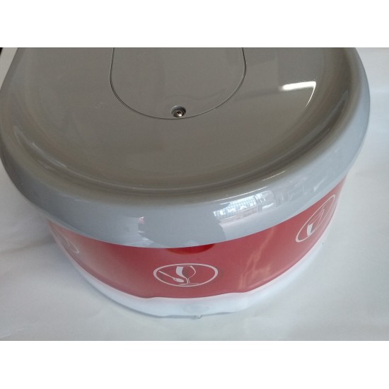 Ugolini Giant 15L Lighted Top Cover Complete GREY,33800-04850