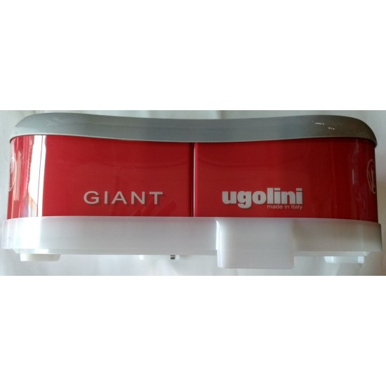 Ugolini Giant 15L Lighted Top Cover Complete GREY,33800-04850