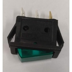FIMAR SWITCH 1-POLE GREEN 16A 250V,CO1269,3319967