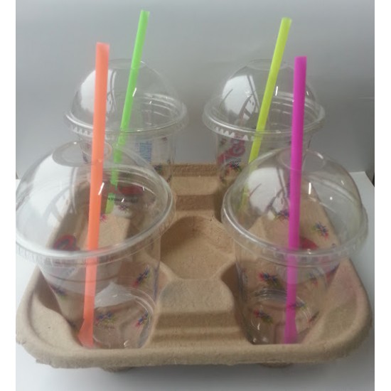 Beverage Tray Cups holder 4 Cups 