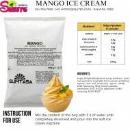 MANGO soft icecream powder mix  1150G/Bag SUMTASA 