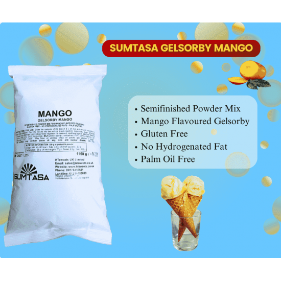 MANGO soft icecream powder mix  1150G/Bag SUMTASA 