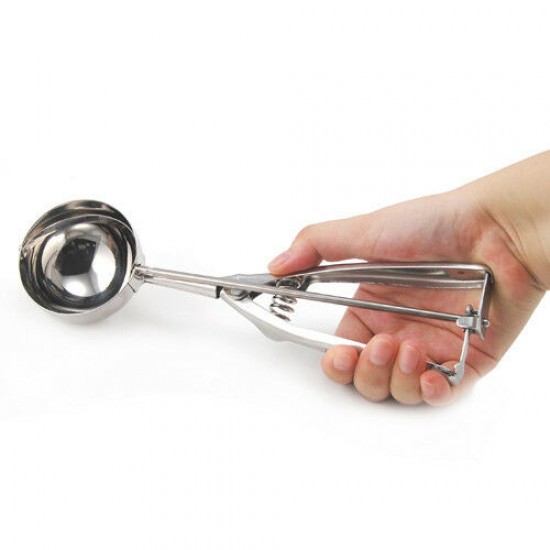 S/S ICE CREAM DIDDING BALL SPOON,50mm