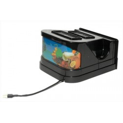 COMPLETE LID BLACK WITH LIGHT - faby