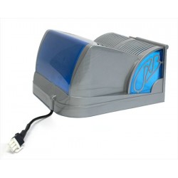 Back complete lid with light (silver) 