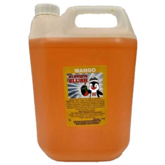 Mango Slush Syrup 1x5 Litre 