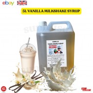 Vanilla thick shake syrup,  (GLUTEN FREE)