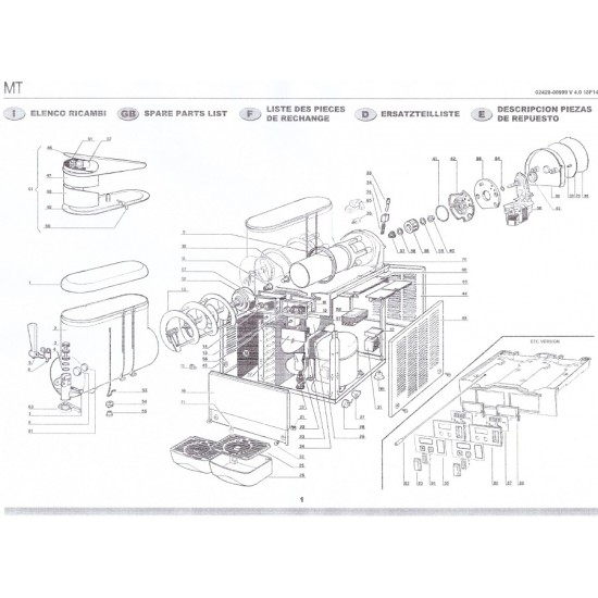 Back Bushing. part number : 10,  10028-02803, U008