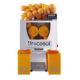 STAINLESS STEEL CITRUS FRUIT JUICER - Mod. F 50 C - MANUAL LOAD - DIGITAL ORANGE COUNTER - CAPACITY: 20/25 juiced per minute - FRUIT VOLUME max Ø mm 85