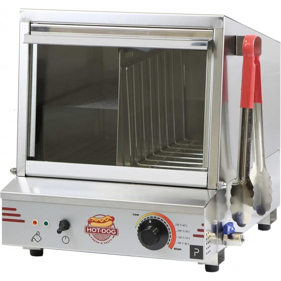 paragon Pro Series Commercial Hot Dog Steamer