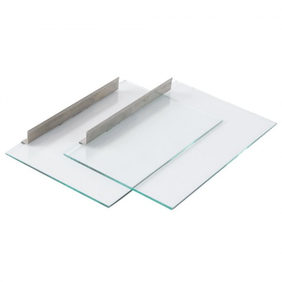 Paragon 596021 Replacement Glass Doors for Paragon 8020 Dog Hut Hot Dog Steamer and Merchandiser