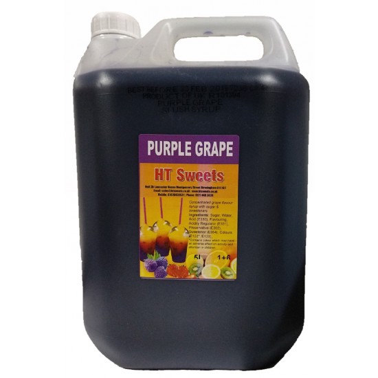 Purple Grape 1x5 Litre 