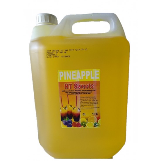 Pineapple Slush Syrup 1x5 Litre 