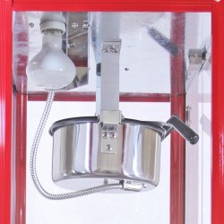 Popcorn machine With Cart  ET-POP6A-R-C : 6-8 oz 