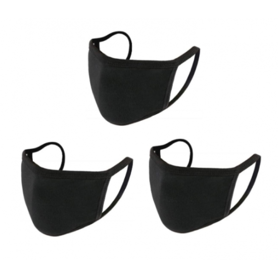 Face Mask Washable Cover Shield Breathable Reusable Double Layer 50 PCS