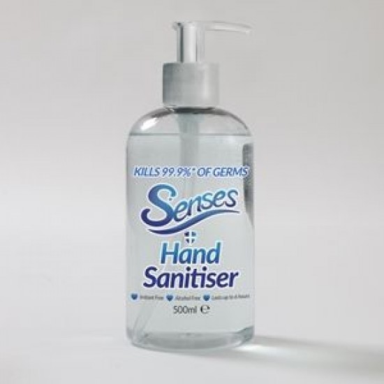 HAND sanitiser kills 99.9 % germs ,500ml
