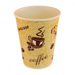 Red Bean Ripple Wall Paper cup 12oz x 500 