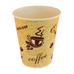 Red Bean Ripple Wall Paper cup 8oz x 500 