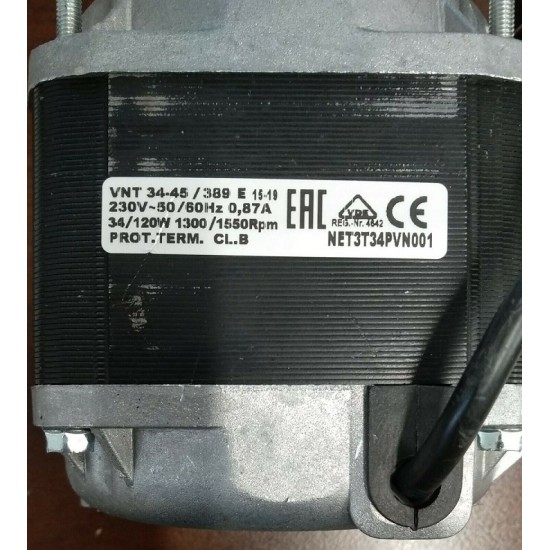 ELCO VN 34-45/389 MULTIFIT FAN MOTOR FOR FRIDGE / FREEZER,3240414