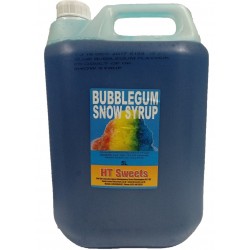 Blue Bubblegum Snow cone syrup 1x5 Litre
