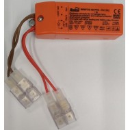 Electronic convertor for LV-haiogen lamp