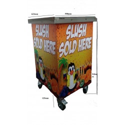 Slush machine stainless steel table   