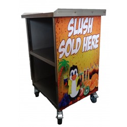 Slush machine stainless steel table   