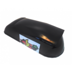 Elmeco First Class Black Top Light Cover COMPLETE,M0006125-005