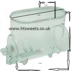 Container for granita machine, 6L bowl . Part number 5,    22700-00200