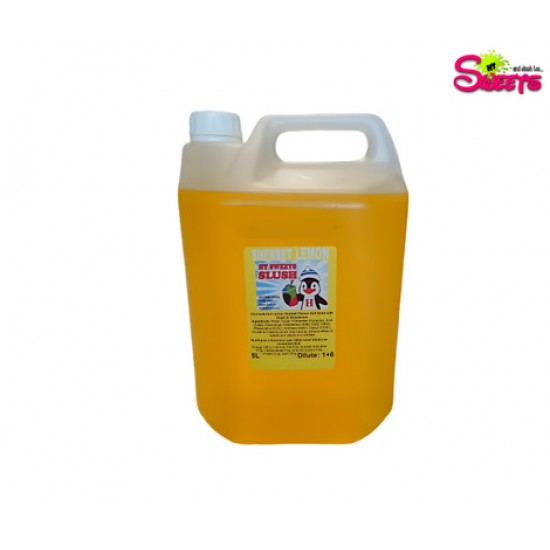Sherbert lemon Slush Syrup 1x5 Litre (yellow) 