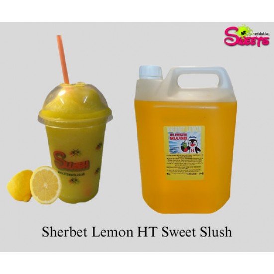 Sherbert lemon Slush Syrup 1x5 Litre (yellow) 
