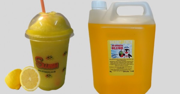 Sherbert lemon Slush Syrup 1x5 Litre (yellow)