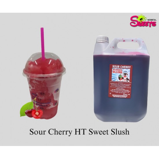 Sour Cherry Slush Syrup, 1x5 Litre 