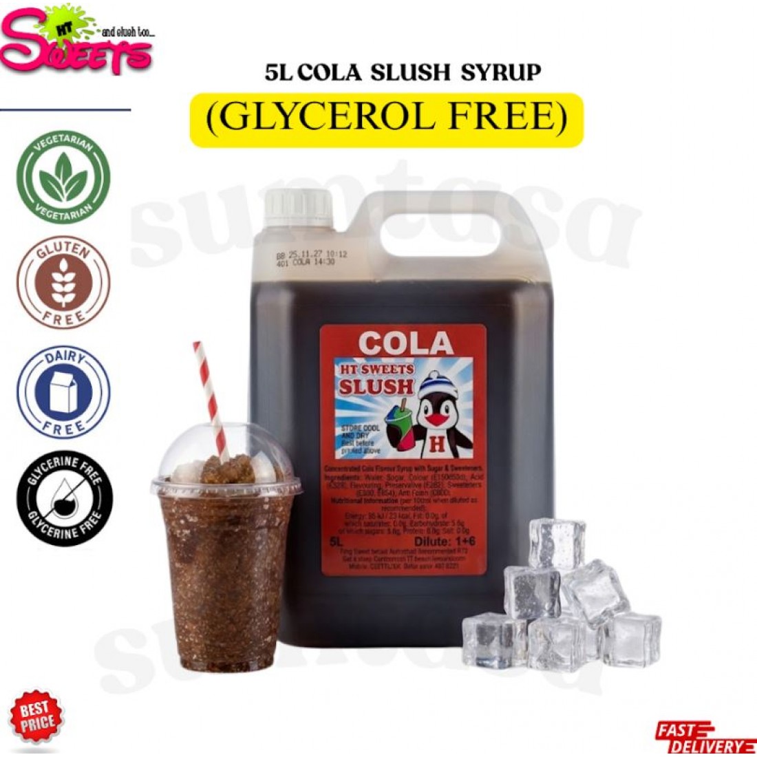 Cola Slush Syrup 1x5 Litre