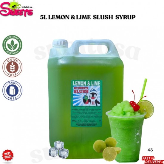 Lemon & Lime Slush Syrup 1x5 Litre 