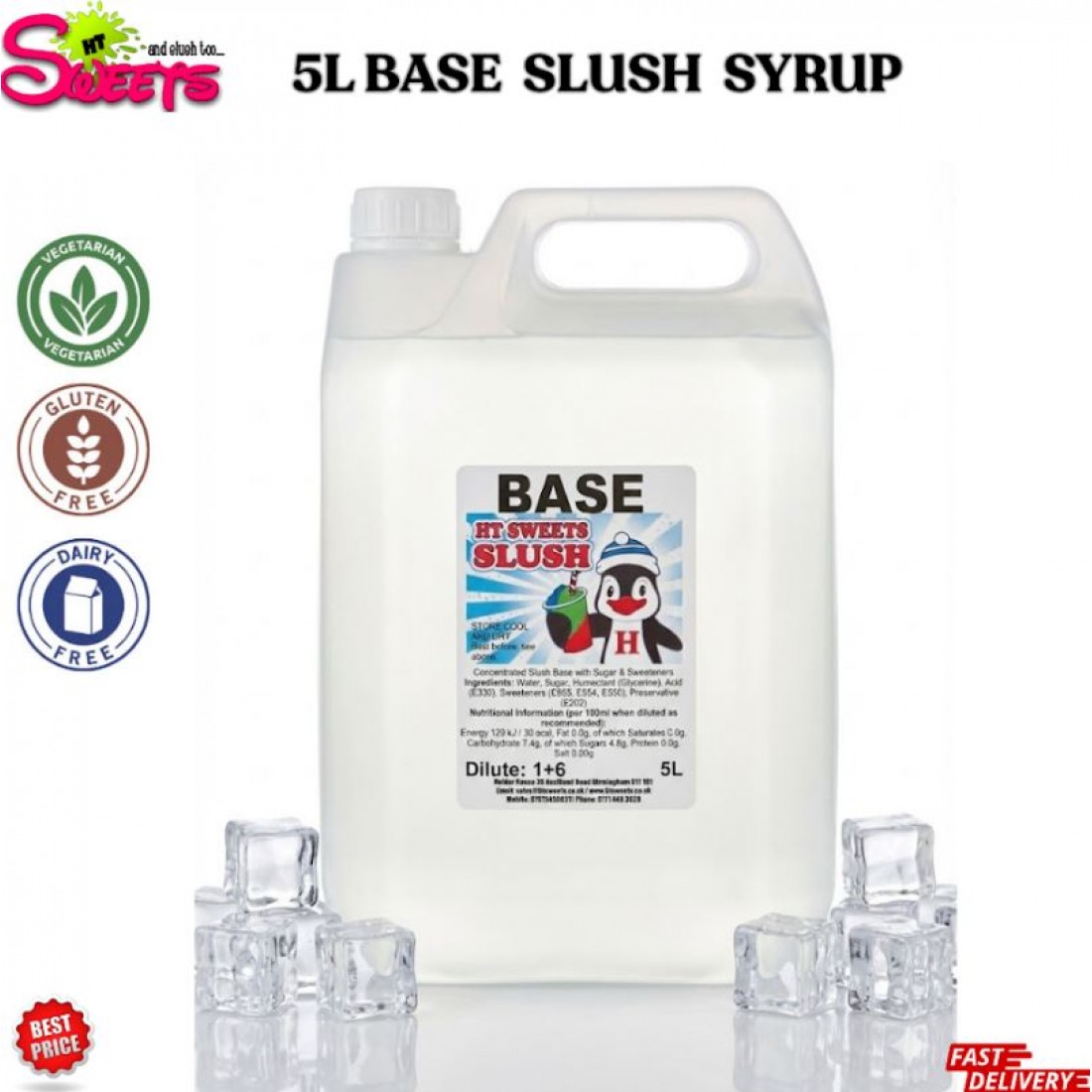 Neutral Base Syrup 1x5 Litre