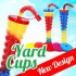 TWIST Slush yard cup 12oz (350ml) HT7 x 190 cups with lid and straw