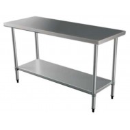 Three bowl slush machine stainless steel table 