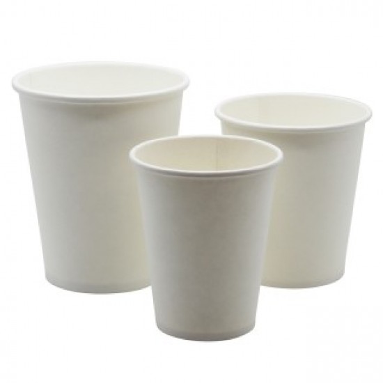 7oz Single Wall Paper Cup x 100