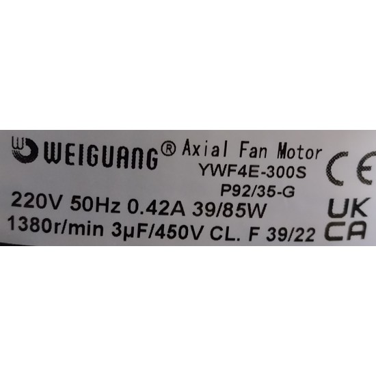 SUCTION AXIAL FAN Ø 300MM 220V,MTA101RF